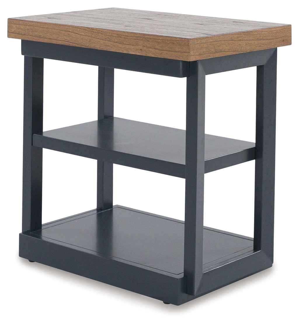 Landocken Brown/Blue Table (Set of 3)