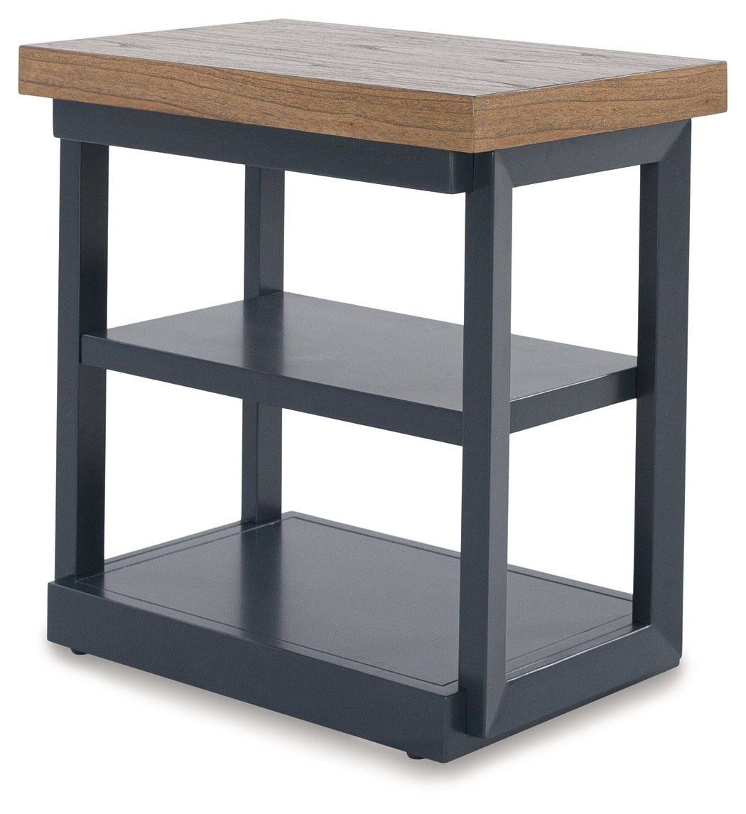 Landocken Brown/Blue Table (Set of 3)