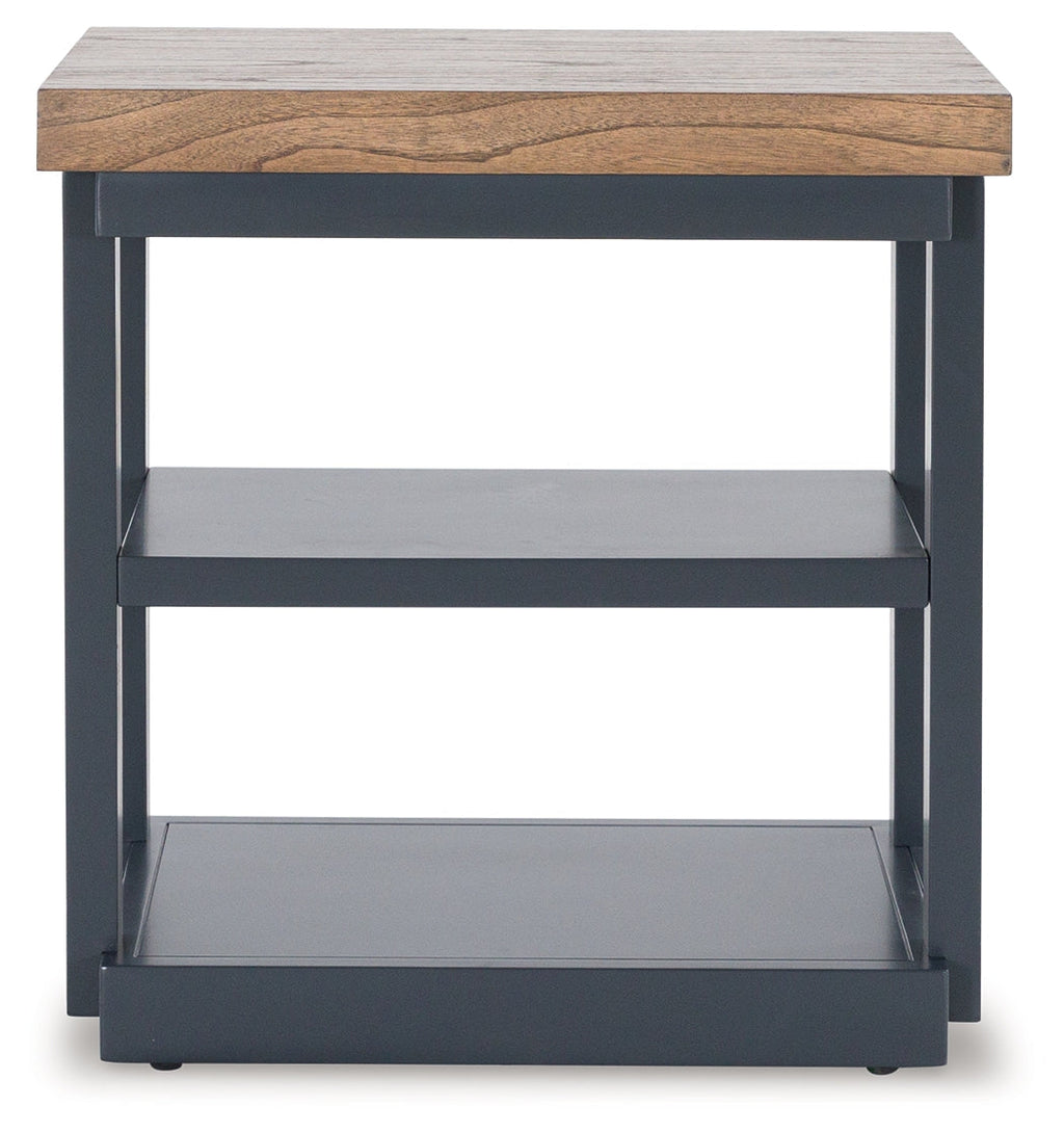Landocken Brown/Blue Table (Set of 3)