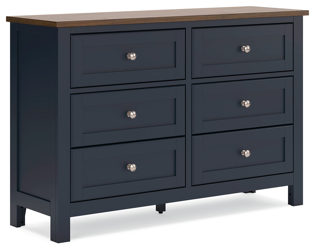 Landocken /Blue Twin Panel Bedroom Set, Brown