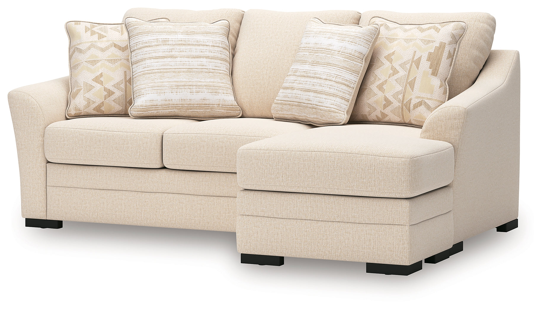 Lango Jute Queen Sofa Chaise Sleeper
