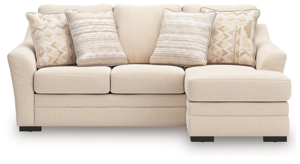 Lango Jute Queen Sofa Chaise Sleeper