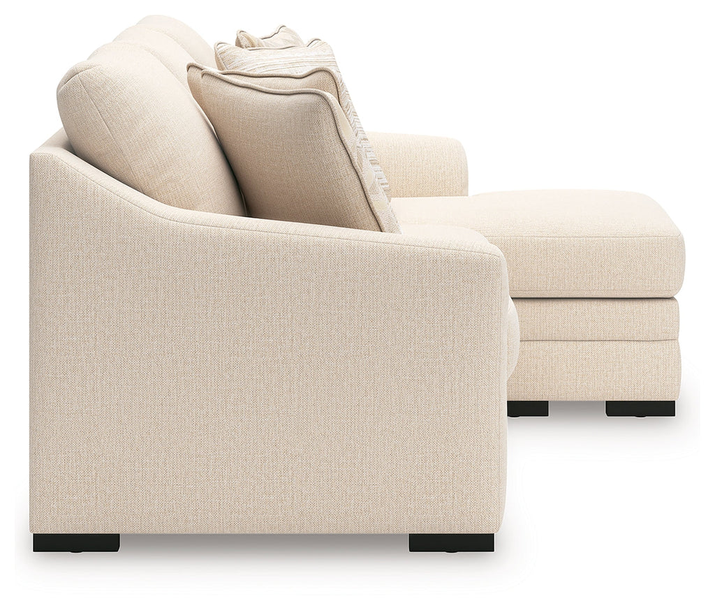 Lango Jute Queen Sofa Chaise Sleeper
