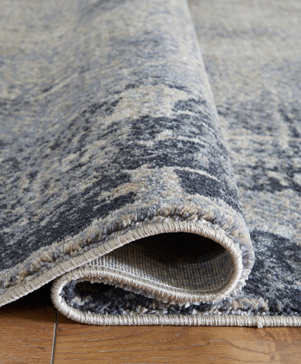 Langrich Blue/Gray/Cream 5'3" x 7'3" Rug