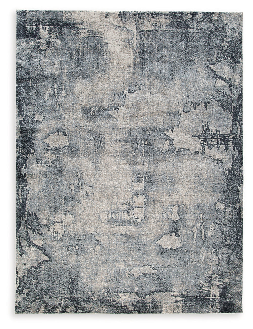 Langrich Blue/Gray/Cream 5'3" x 7'3" Rug