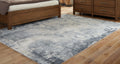 Langrich Blue/Gray/Cream 5'3" x 7'3" Rug