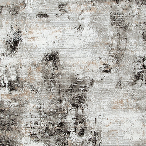 Langwell Black/Gray/White Extra Large Rug