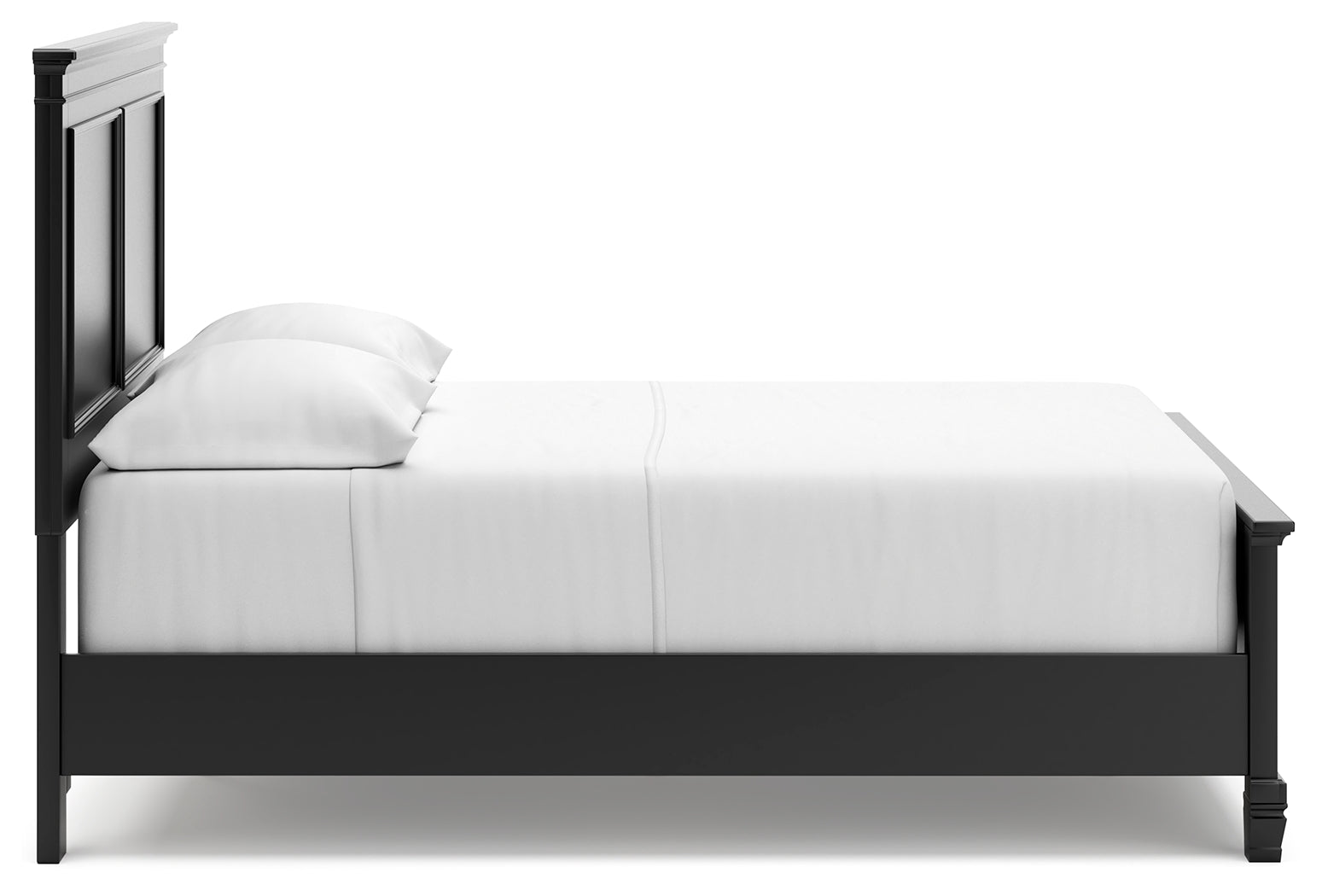 Lanolee Black Full Panel Youth Bed