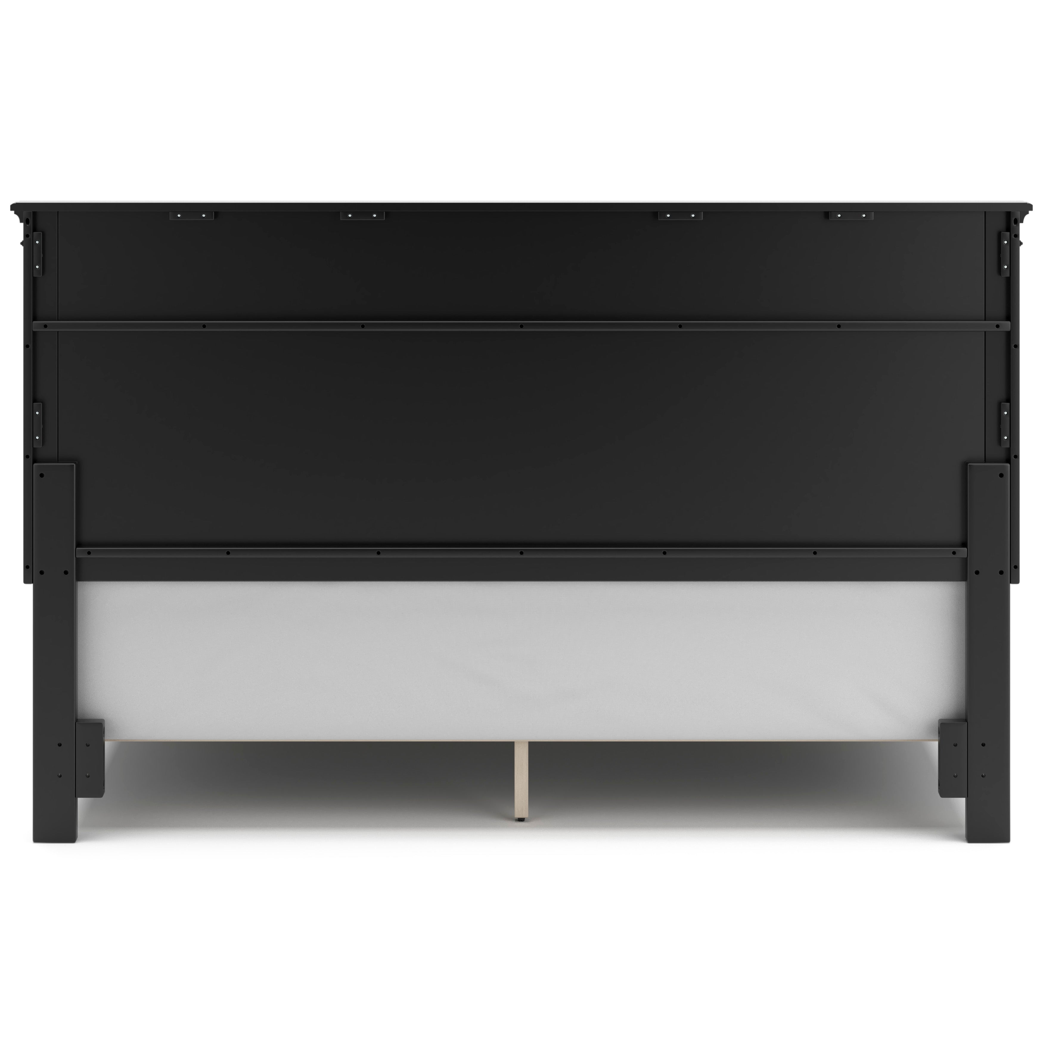 Lanolee Black King Panel 5-Piece Bedroom Set
