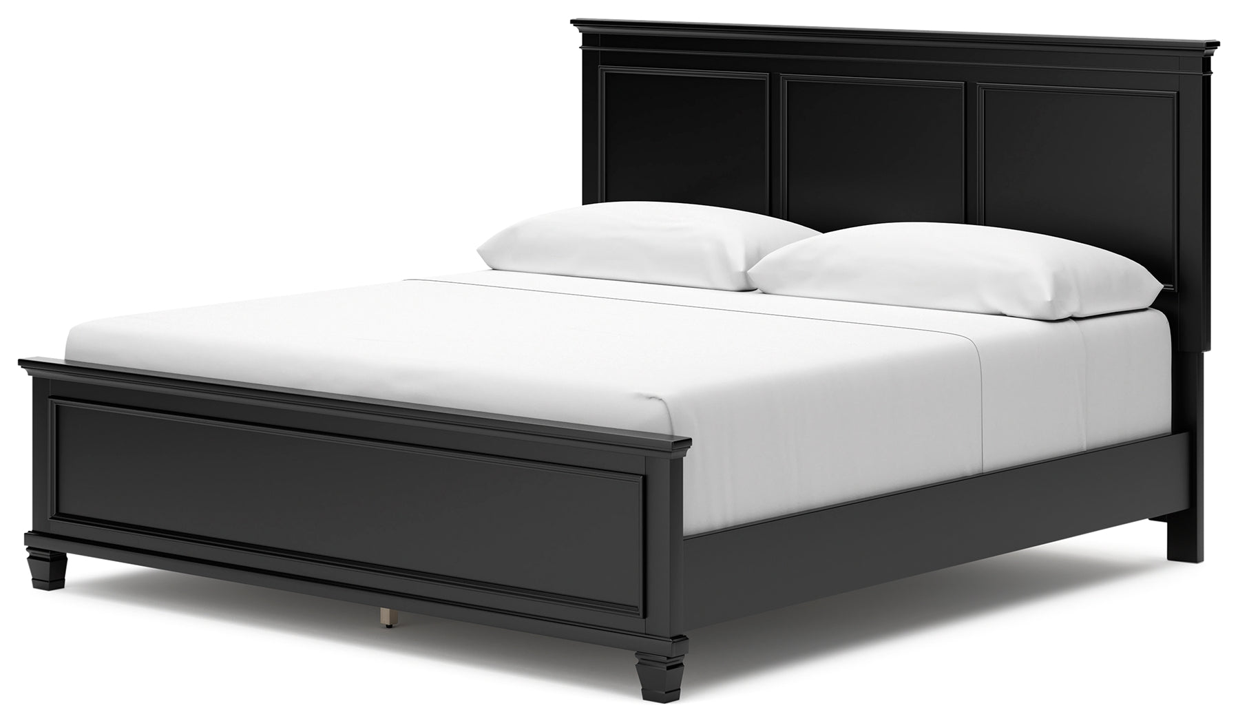 Lanolee King Panel Bedroom Set, Black