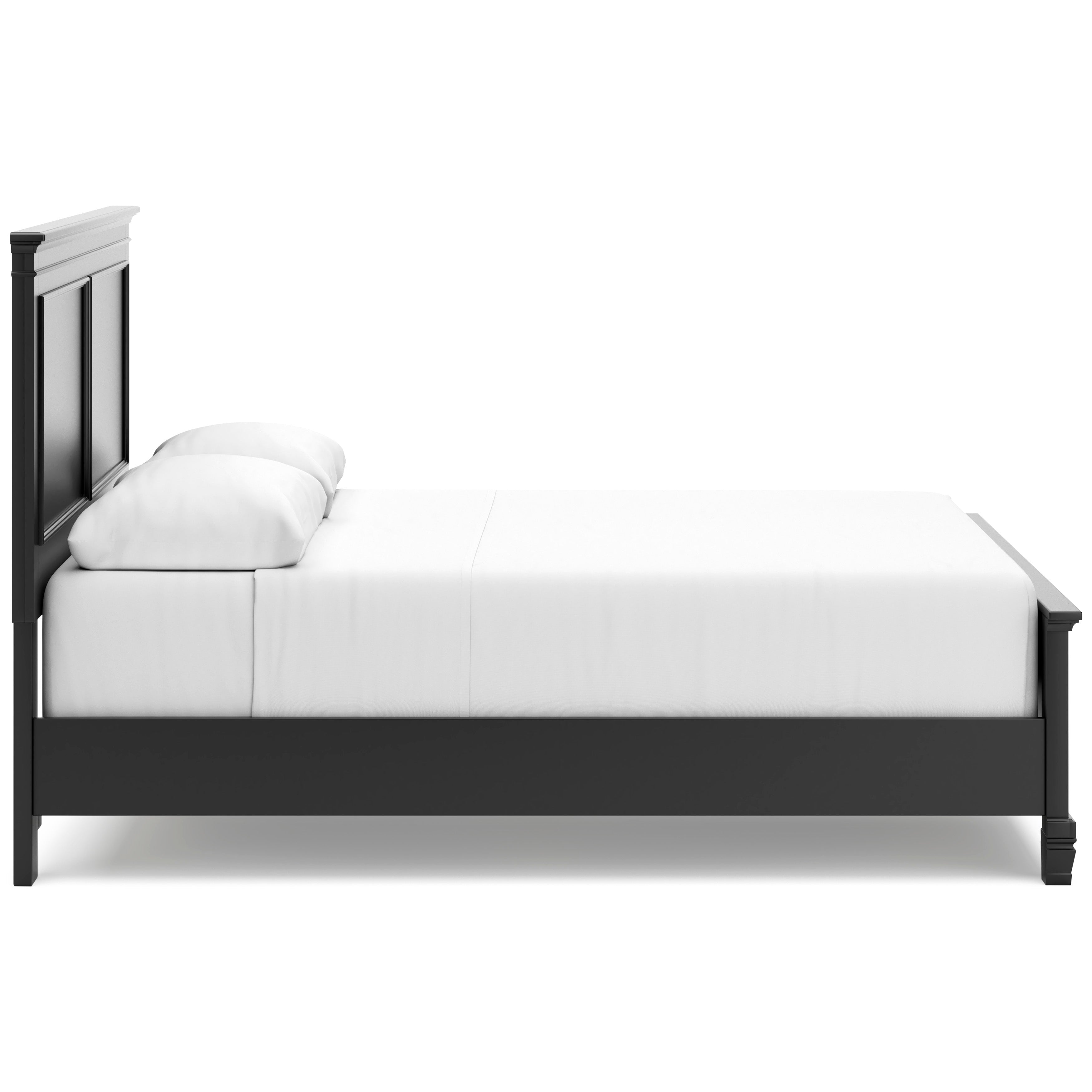 Lanolee Black Queen Panel 5-Piece Bedroom Set
