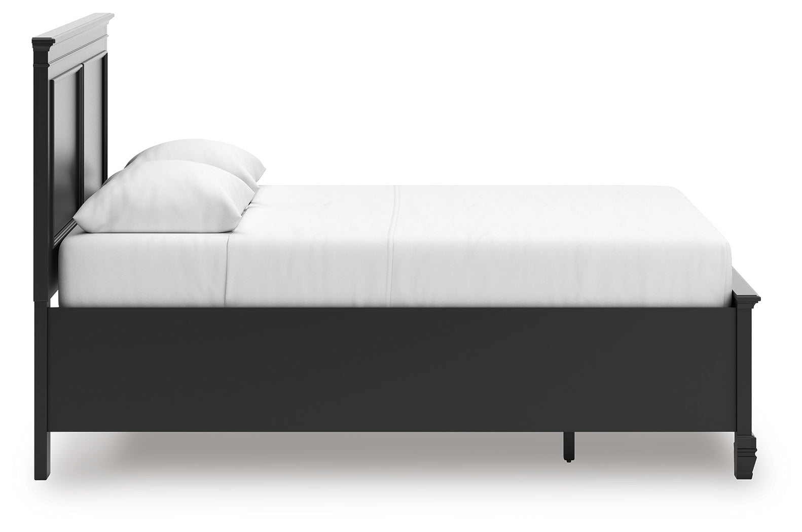 Lanolee Black Queen Panel Storage Bed