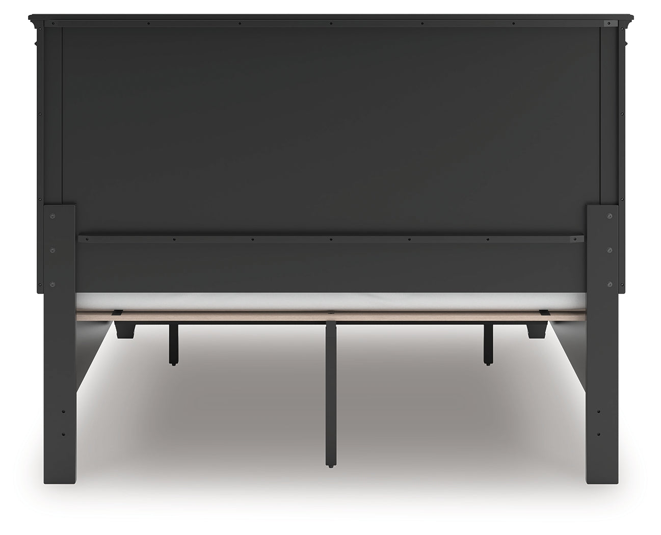 Lanolee Black Queen Panel Storage Bed