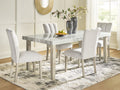 Larawyn Bisque Dining Table and 4 Chairs