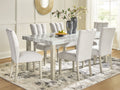 Larawyn Bisque Dining Table and 6 Chairs