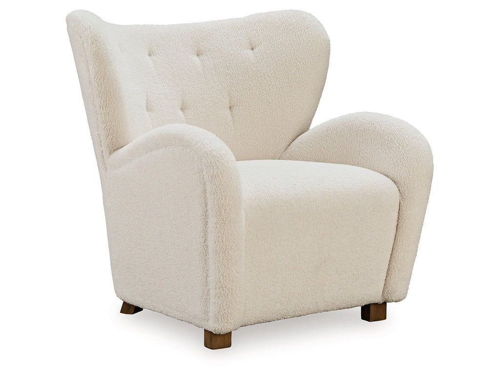 Larbell Ecru Accent Chair