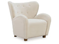 Larbell Ecru Accent Chair