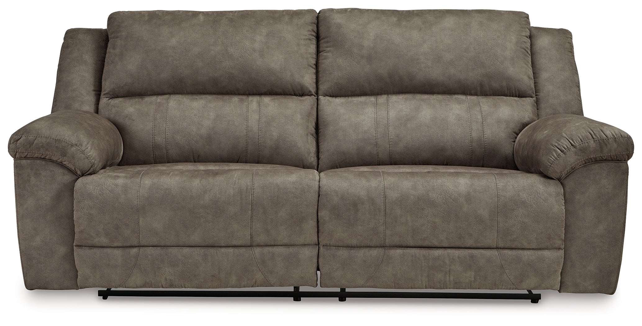 Laresview Fossil Reclining Sofa and Oversized Recliner