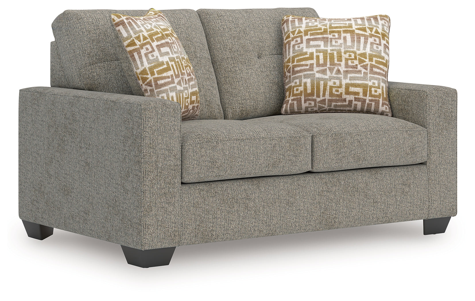 Larimer Iron Sofa and Loveseat
