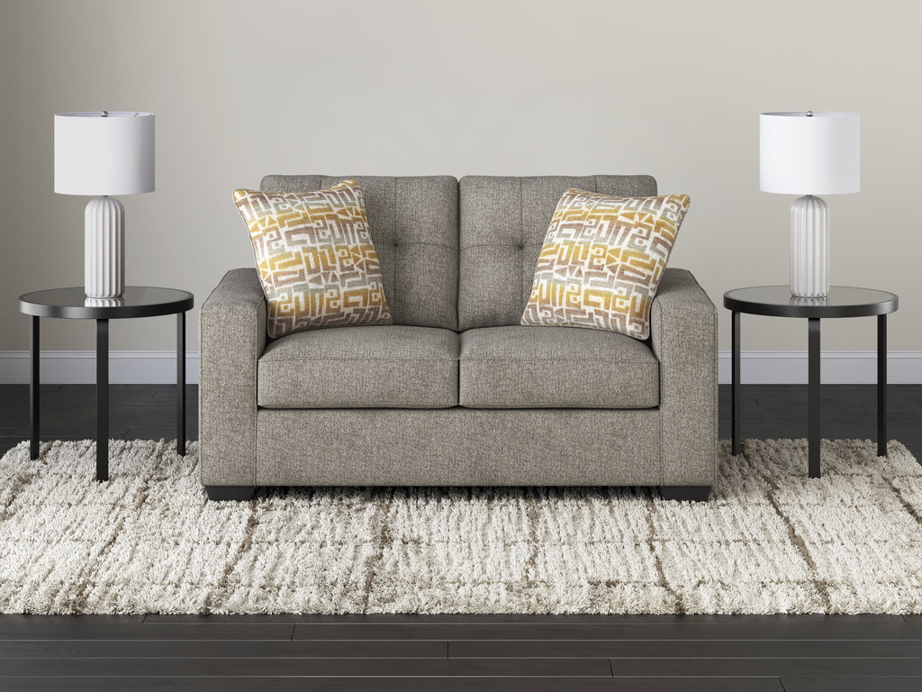 Larimer Iron Sofa and Loveseat