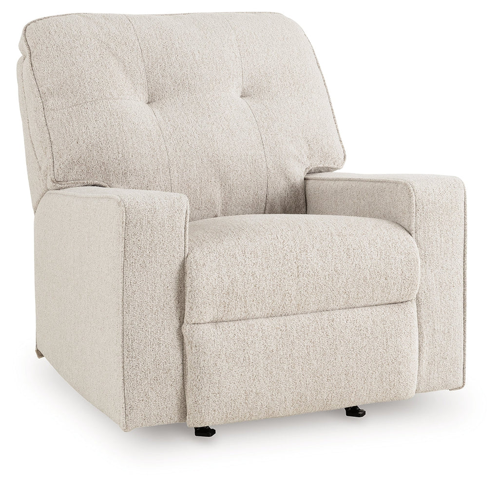 Larimer Stone Sofa and Recliner