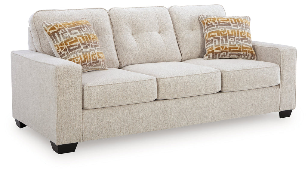 Larimer Stone Sofa and Recliner