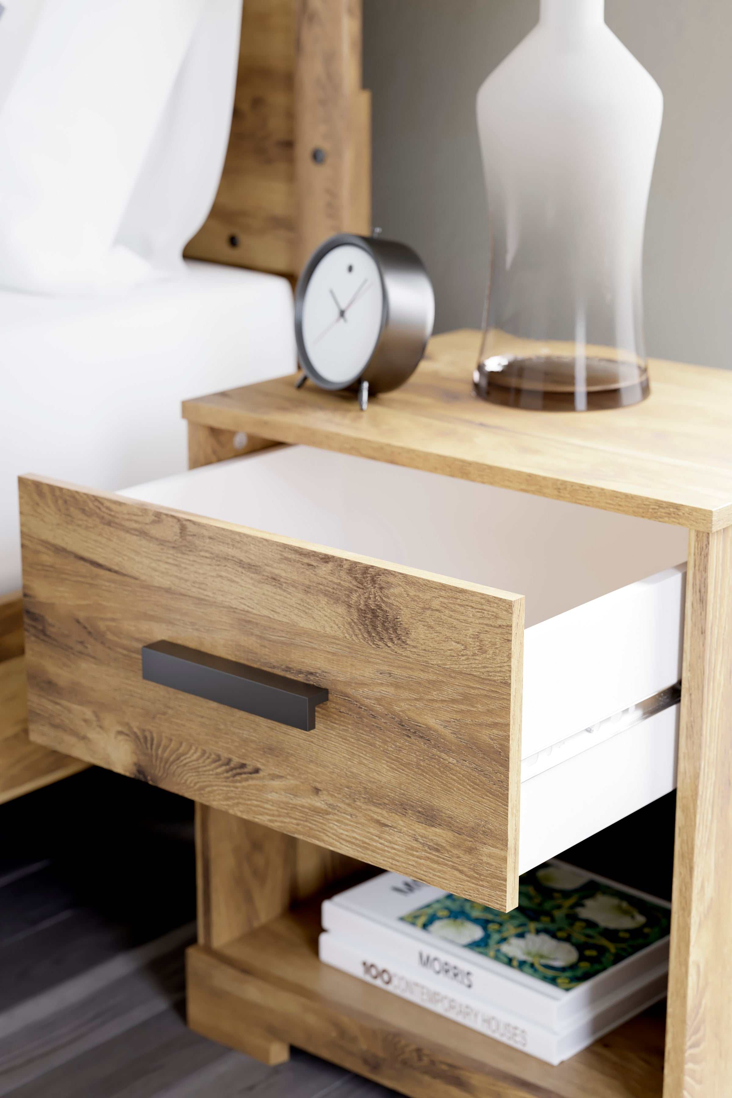 Larstin Brown Nightstand
