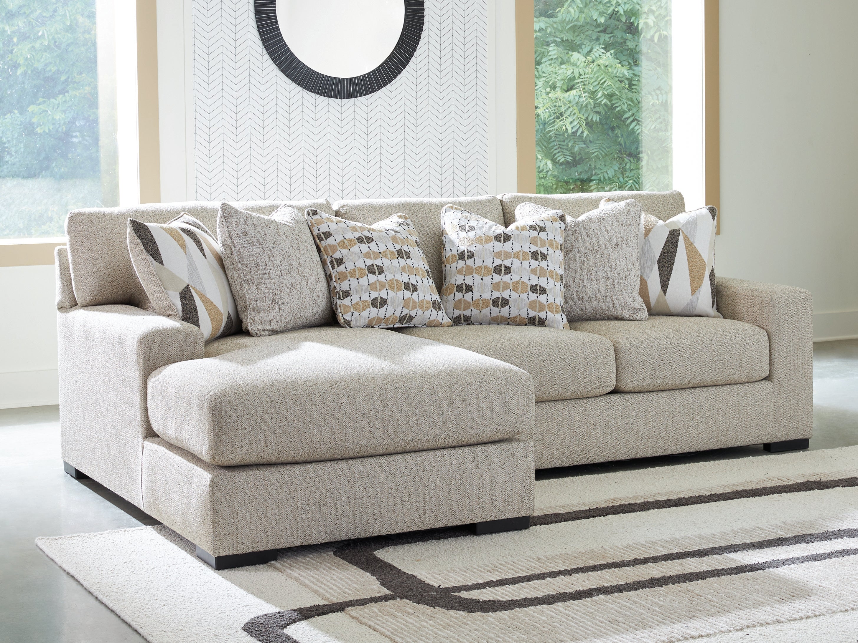 Laurelgrove Pebble LAF 2-Piece Sectional Sofa Chaise