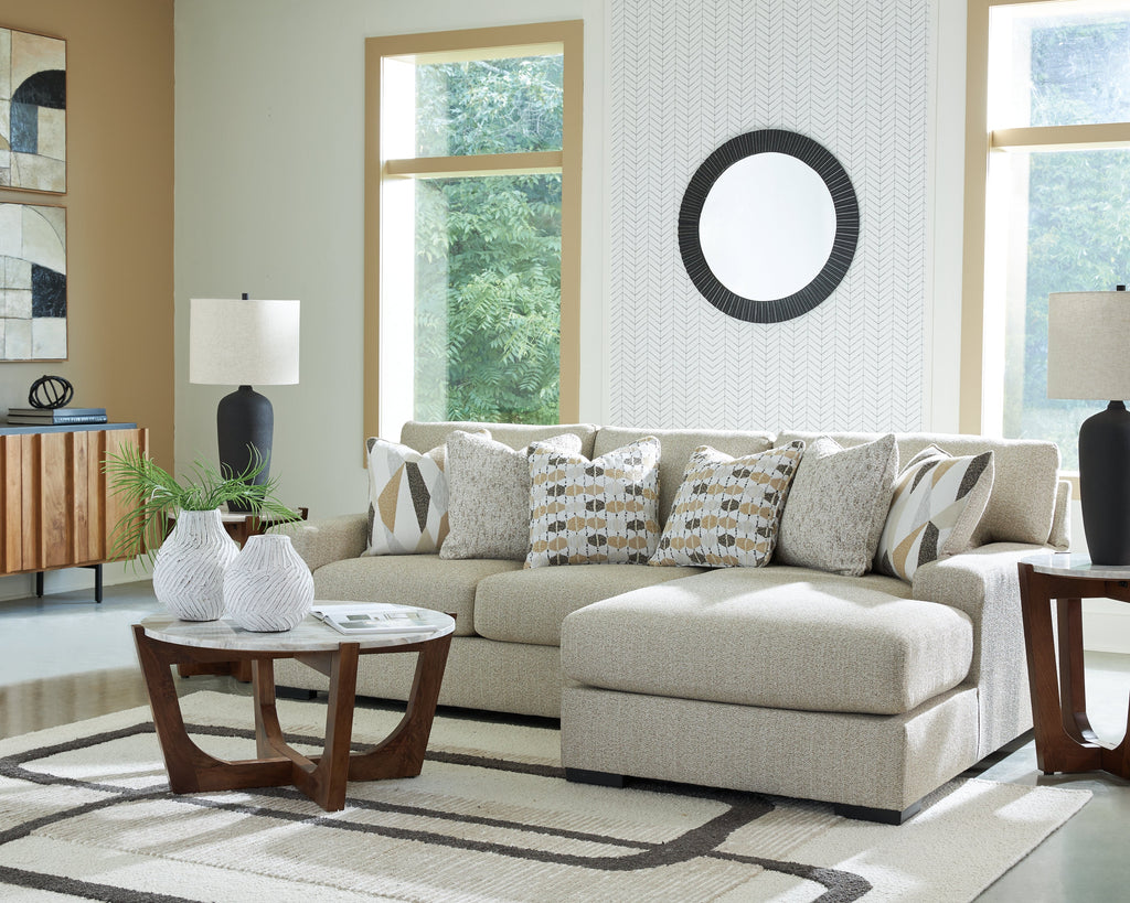 Laurelgrove Pebble RAF 2-Piece Sectional Sofa Chaise