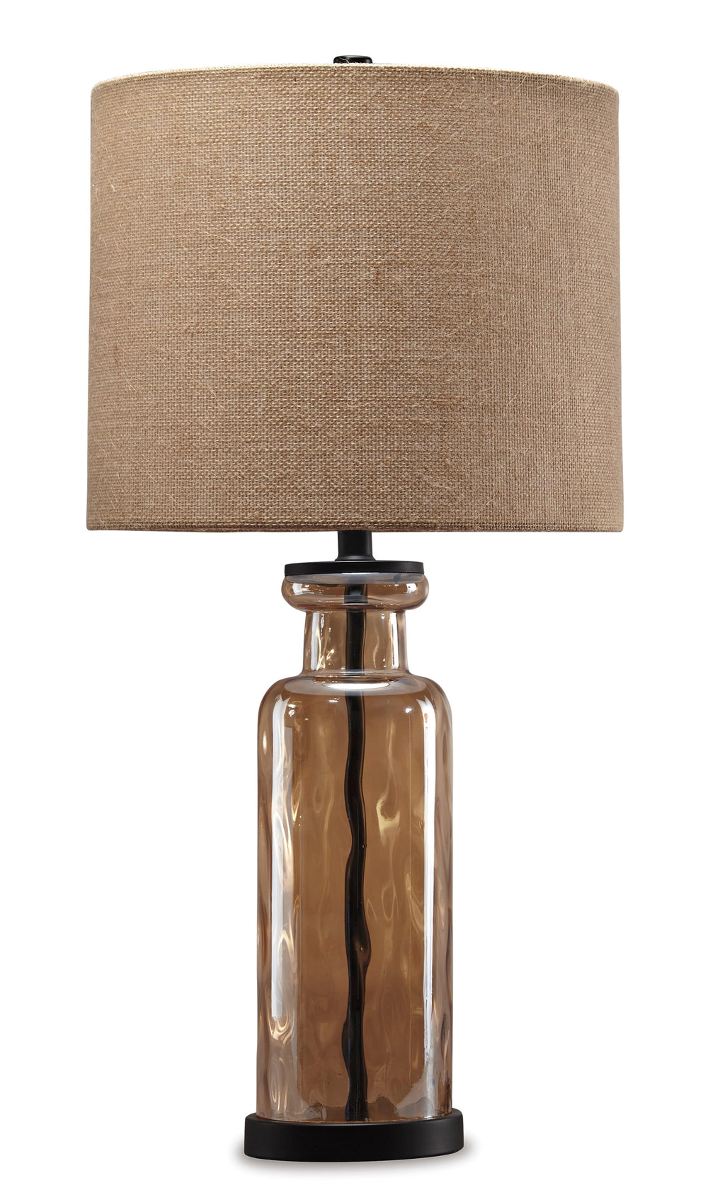 Laurentia Glass Table Lamp in Champagne