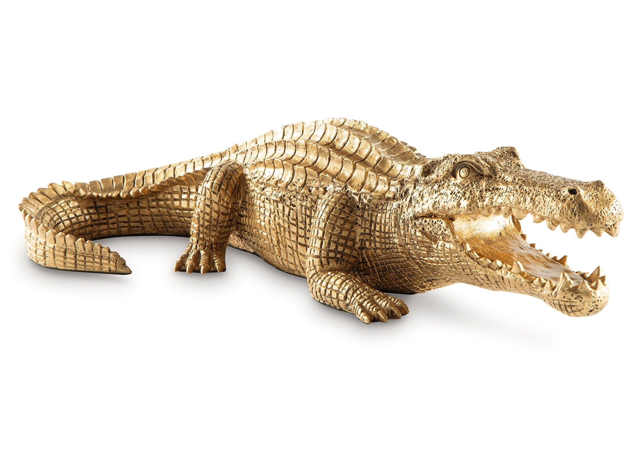 Lauretman Antique Gold Finish Sculpture