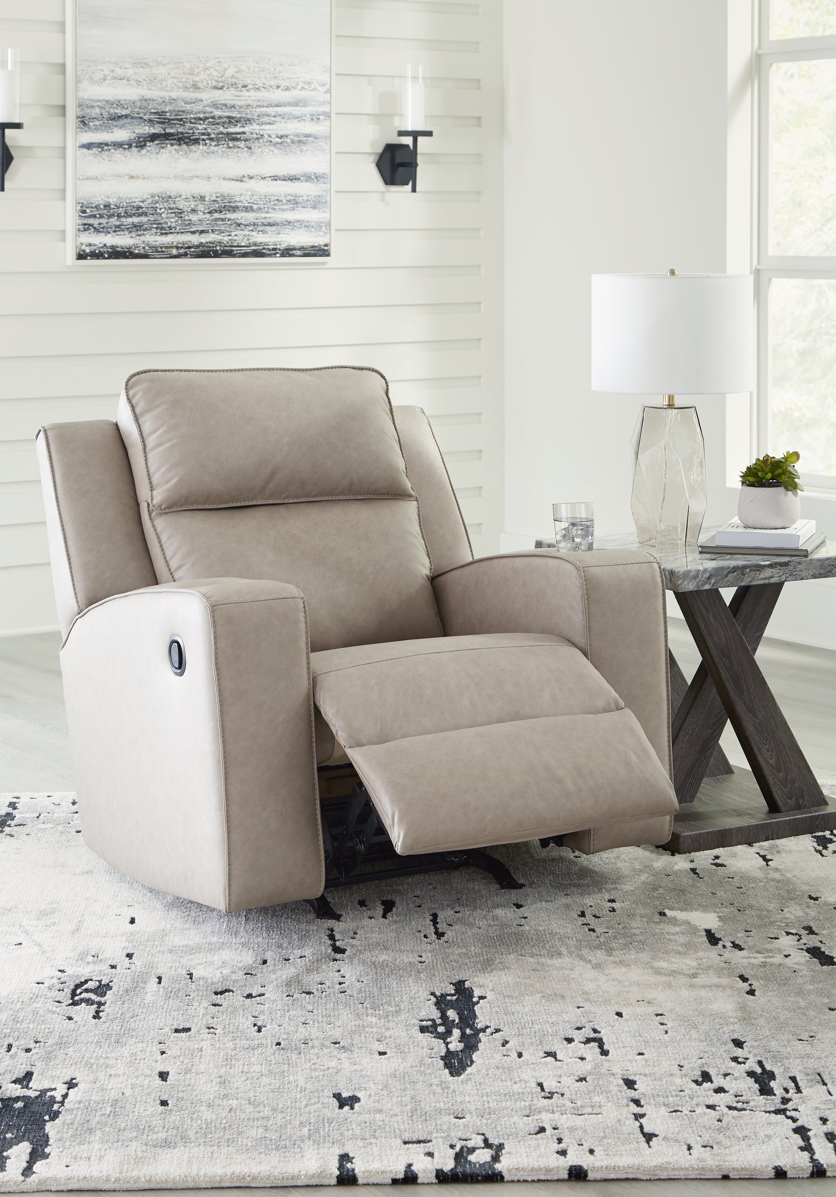Lavenhorne Pebble Reclining Loveseat and Recliner