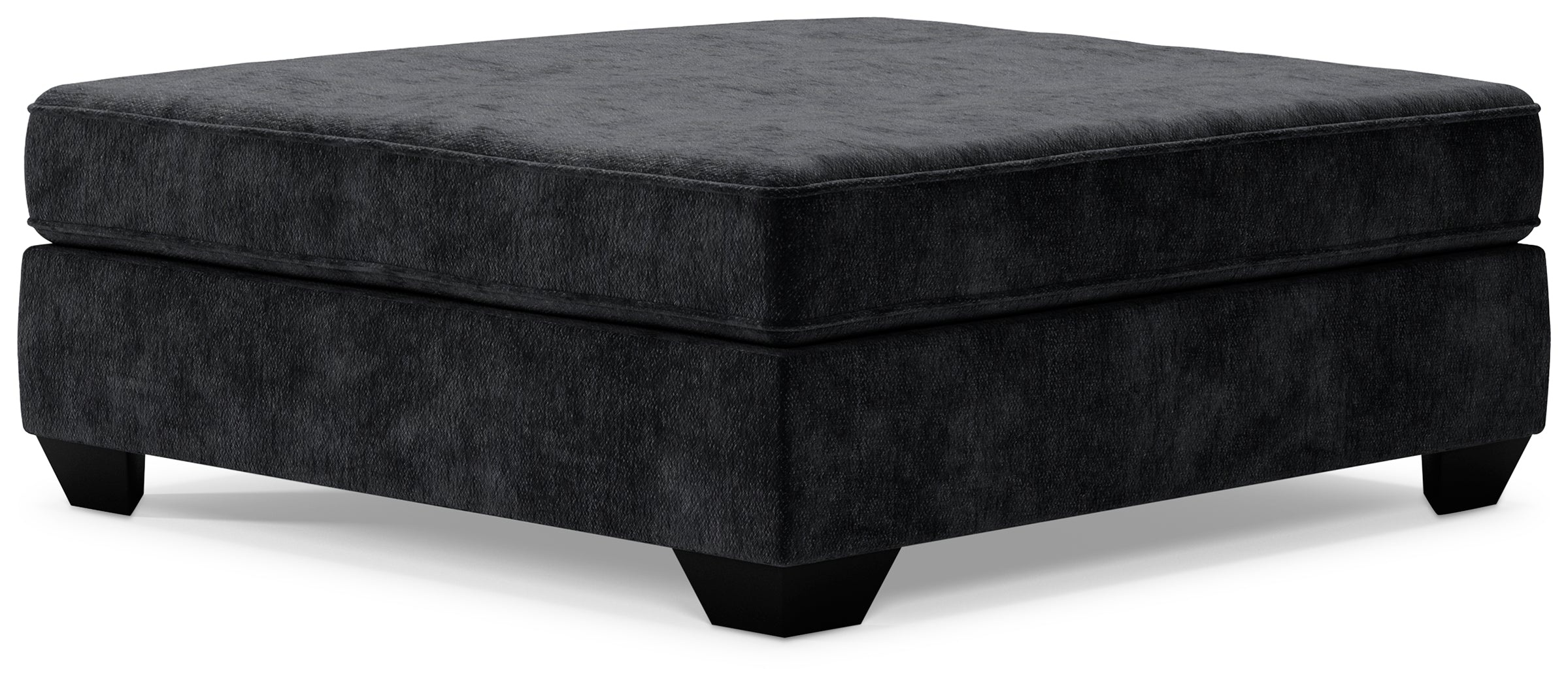 Lavernett Charcoal Oversized Accent Ottoman