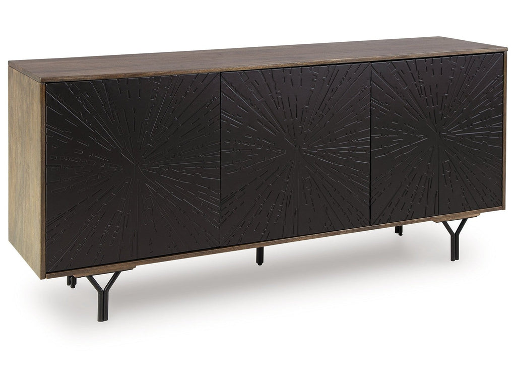Lavinmont Multi Brown Accent Cabinet