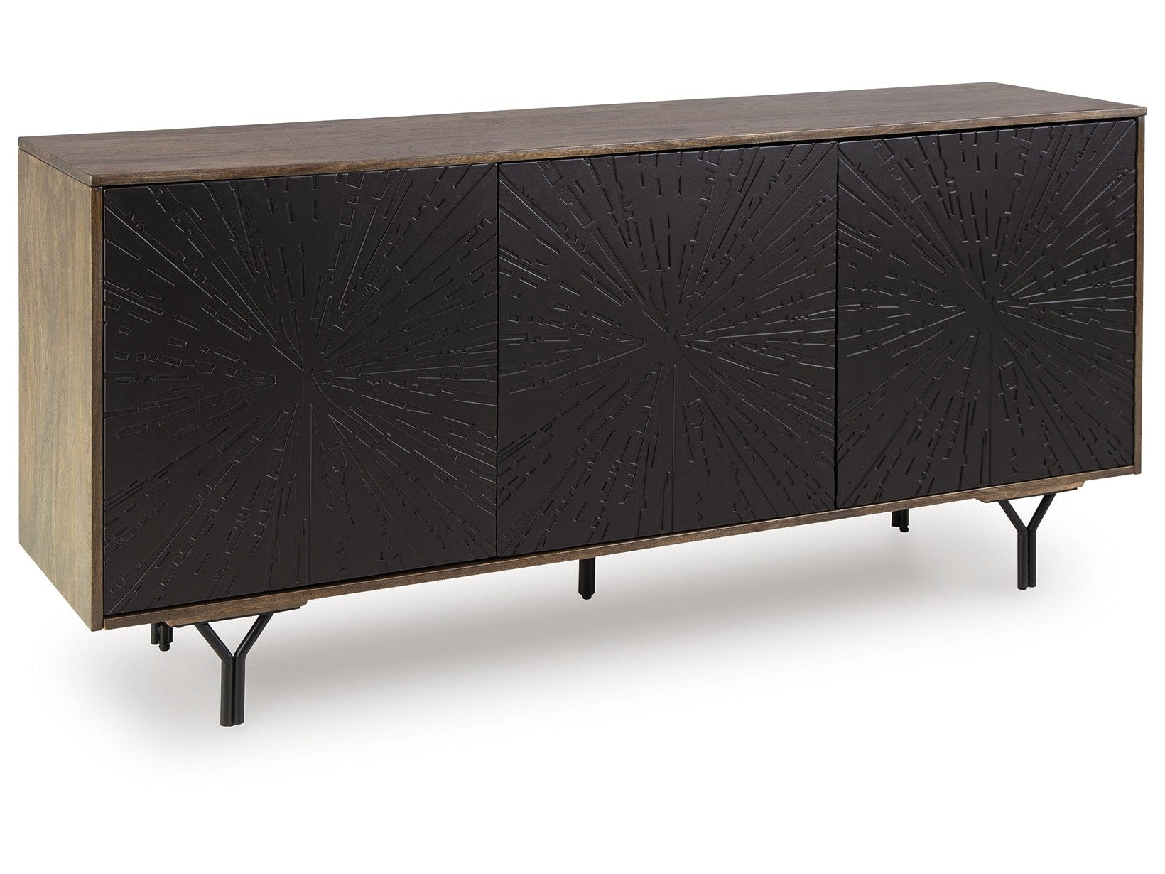 Lavinmont Multi Brown Accent Cabinet
