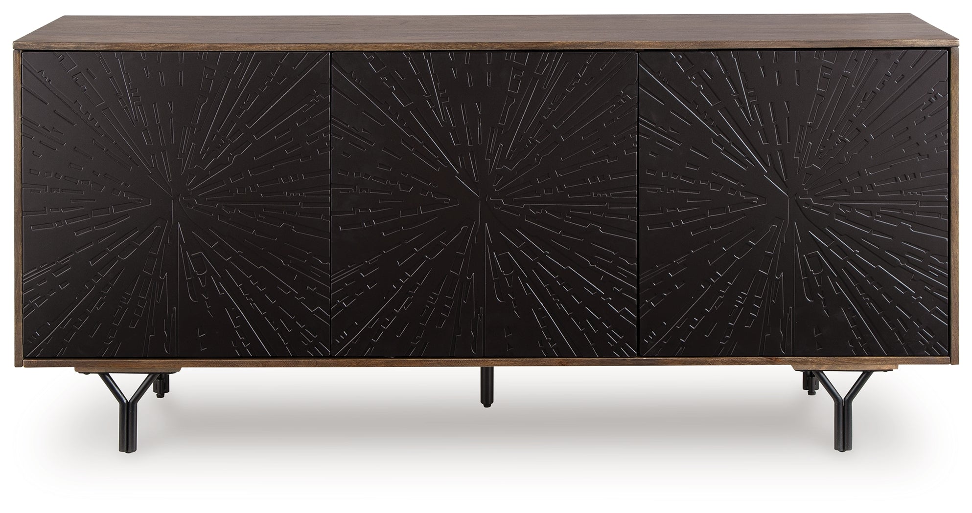 Lavinmont Multi Brown Accent Cabinet