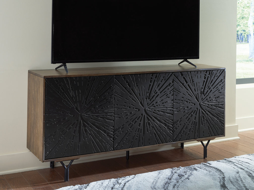 Lavinmont Multi Brown Accent Cabinet