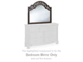 Lavinton Brown Bedroom Mirror