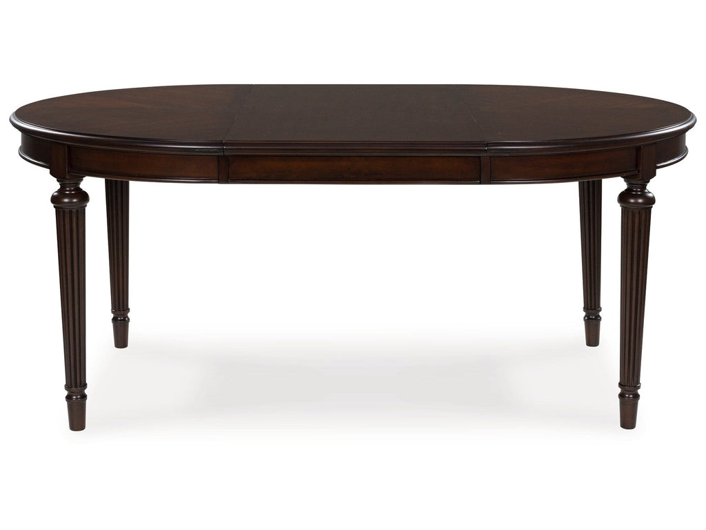 Lavinton Brown Oval Dining Room Table