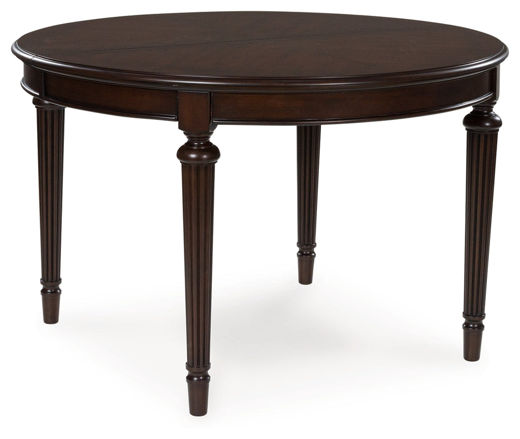 Lavinton Brown Oval Dining Room Table