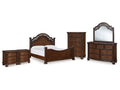Lavinton Queen Poster Bedroom Set, Brown