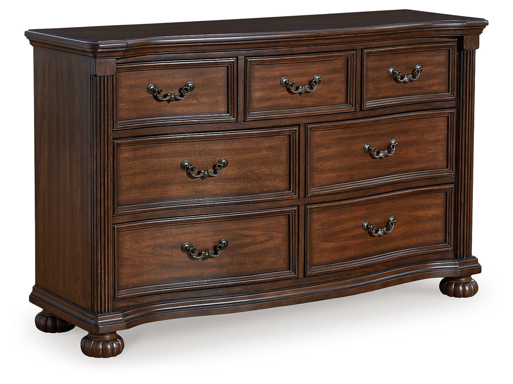 Lavinton Cherry Brown Dresser