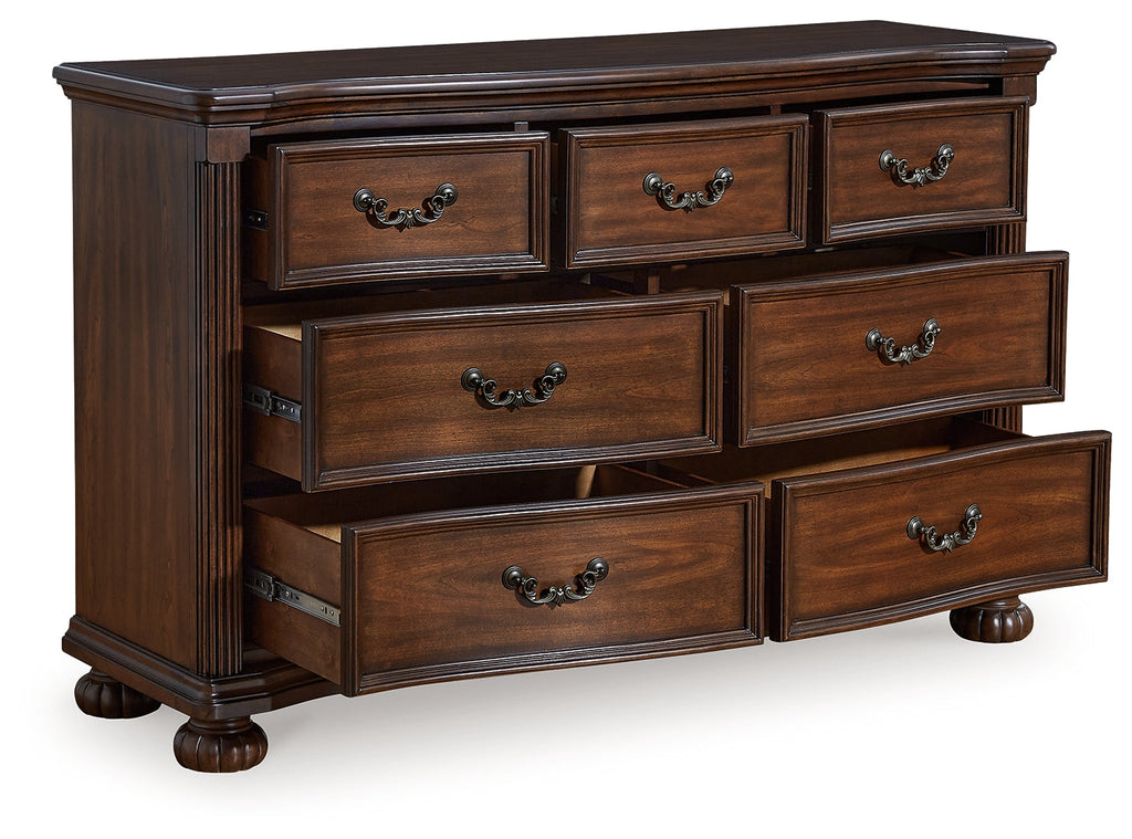 Lavinton Cherry Brown Dresser