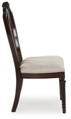 Lavinton Tan/Brown Dining Side Chair (Set of 2)