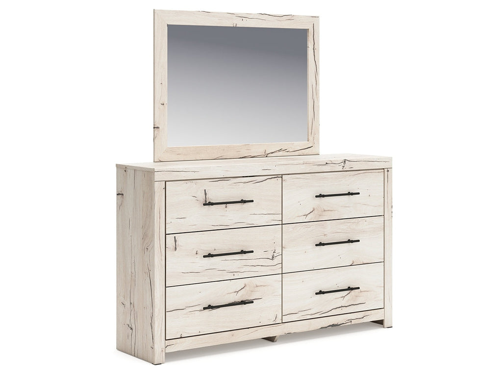 Lawroy Light Natural Dresser and Mirror