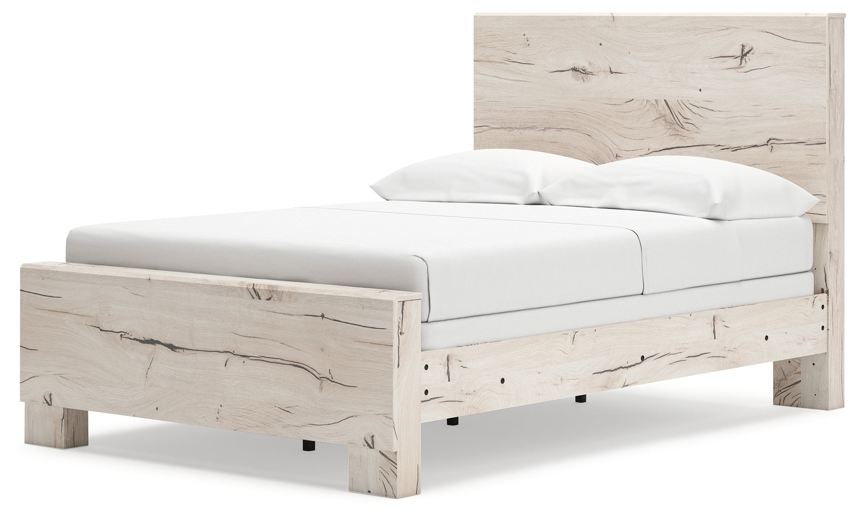 Lawroy Light Natural Full Panel Youth Bed