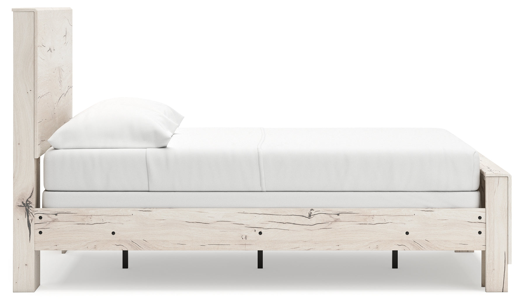 Lawroy Light Natural Full Panel Youth Bed