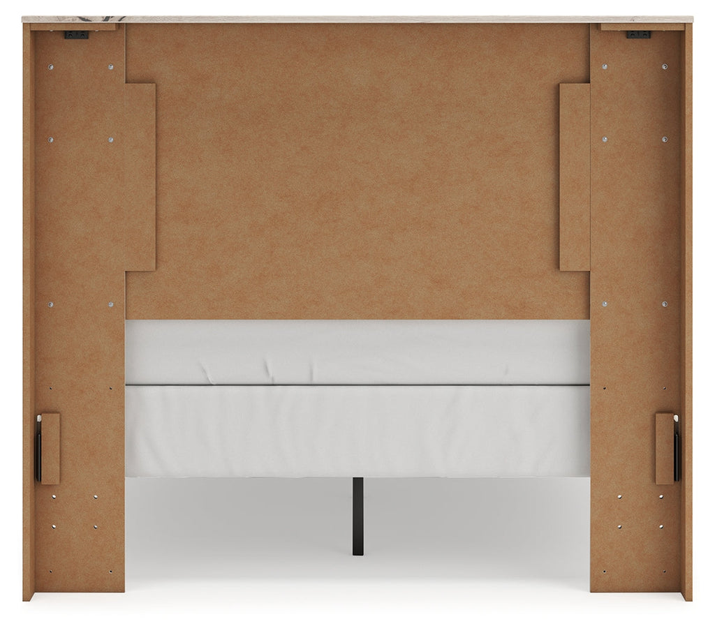 Lawroy Light Natural Full Panel Youth Bed