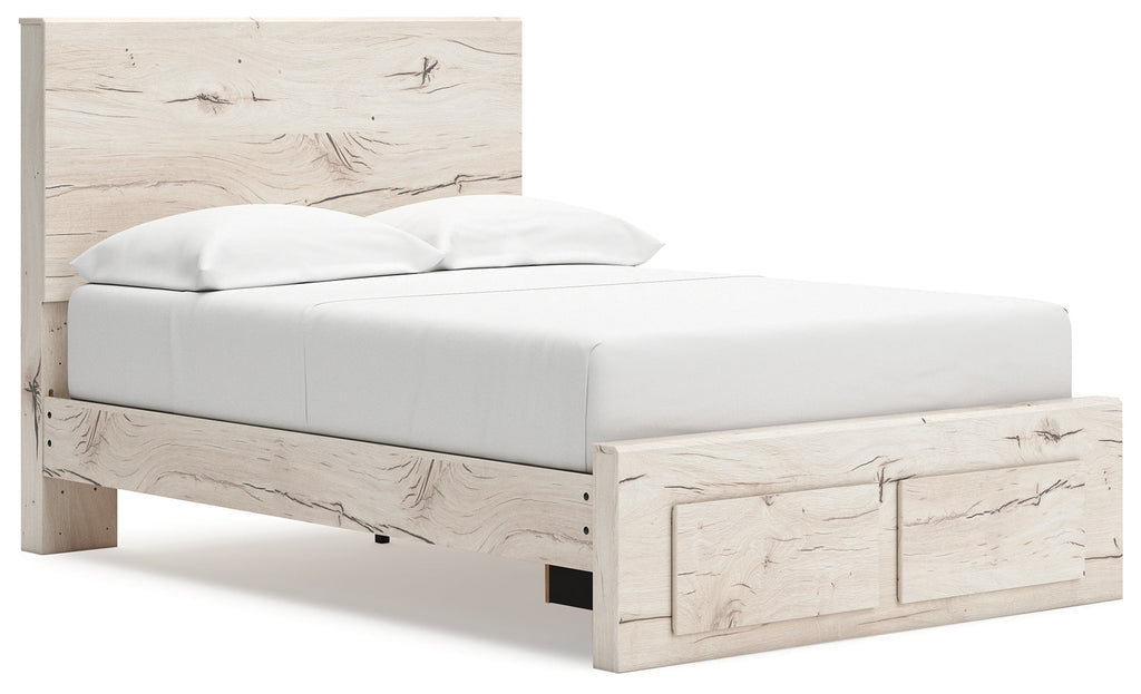 Lawroy Light Full Storage Bedroom Set, Natural