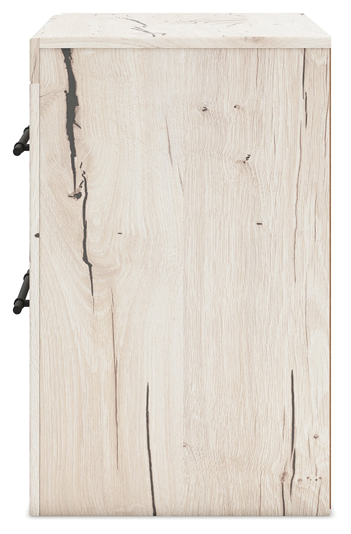 Lawroy Light Full Storage Bedroom Set, Natural
